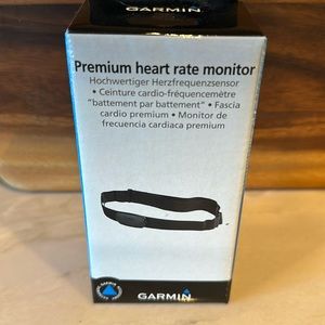 Garmin premium heart rate monitor